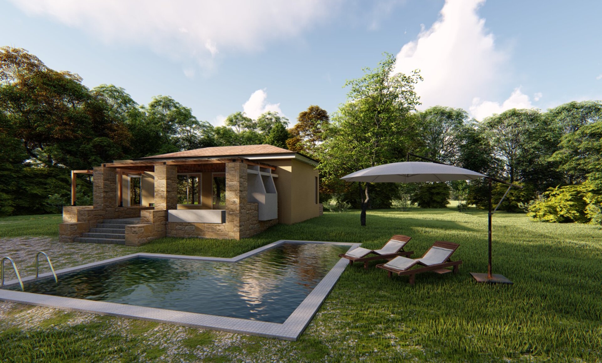 Ανακαίνιση βίλας Εύβοια