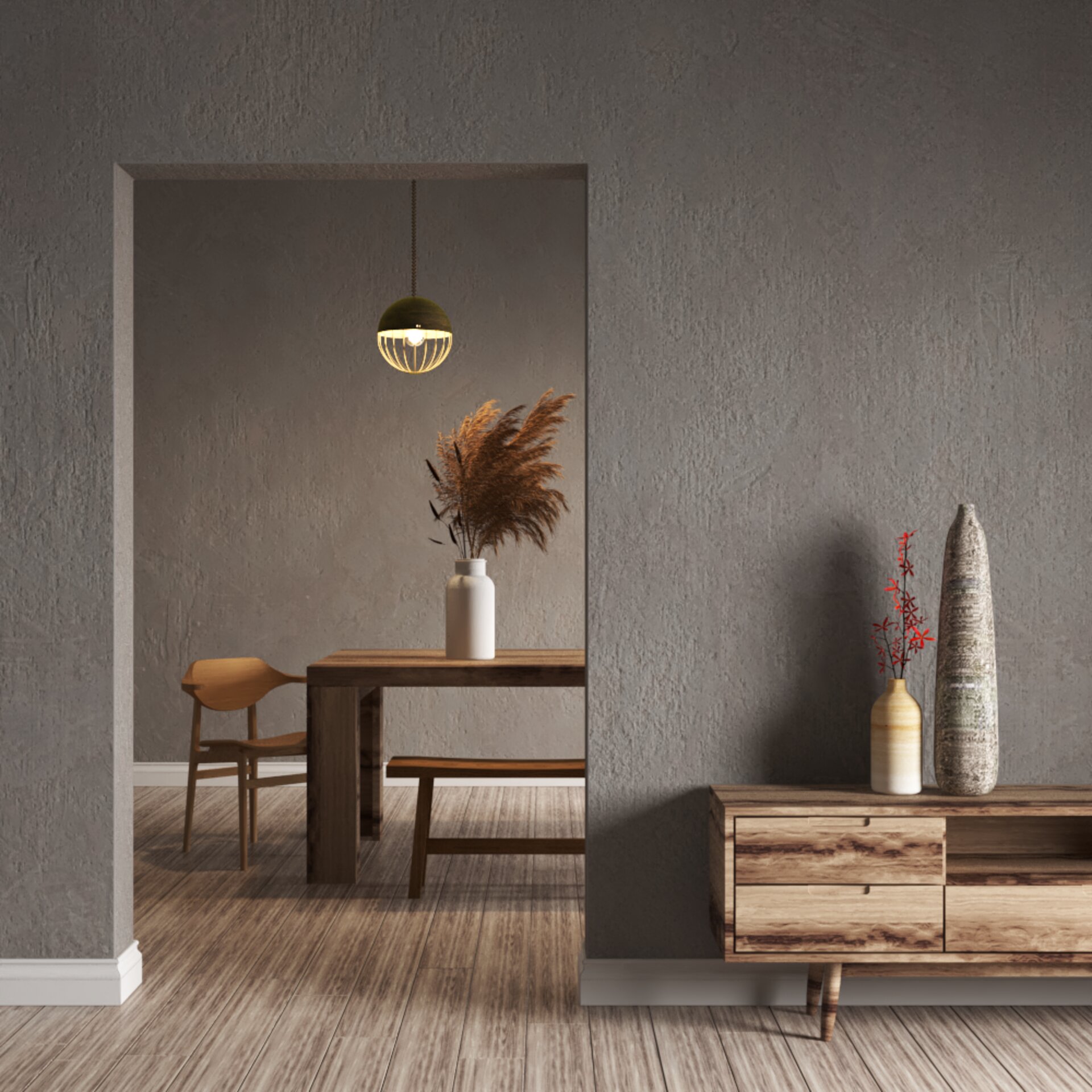 Japandi τραπεζαρία