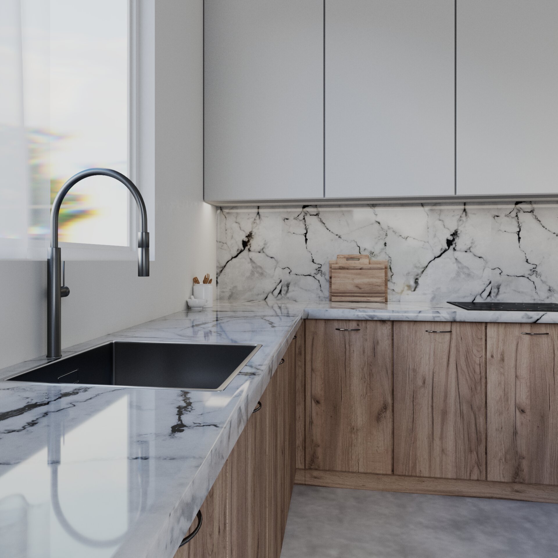 Airbnb κουζίνα στην Αθήνα